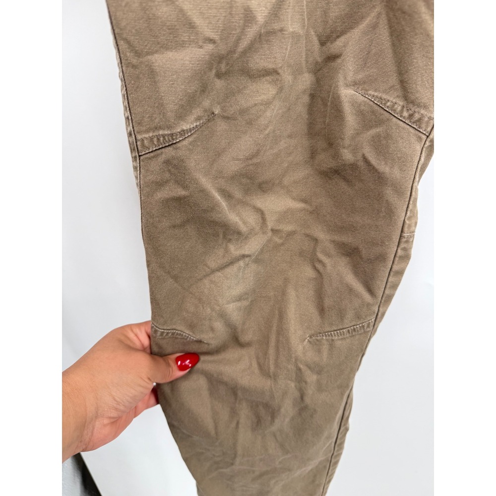 Kuhl 38x32 Rydr Pants Mens Khaki Tan Articulated Knee Canvas Workwear Hiking - Picture 7 of 10